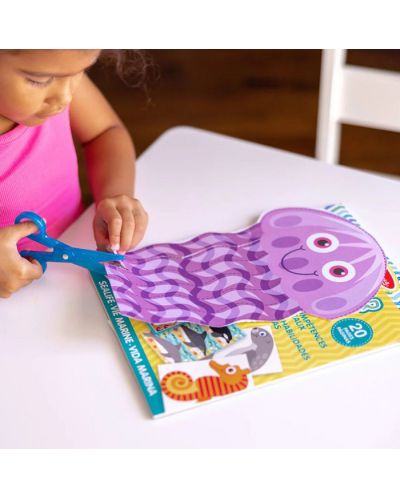 Set pentru tăiere Melissa & Doug - Animale marine - 6