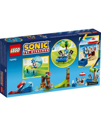 Constructor LEGO Sonic - Provocarea lui Sonic, Sfera de Viteză (76990) - 10