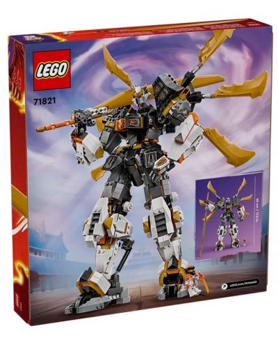 Constructor  LEGO Ninjago - Robotul-dragon de titan al lui Cole  (71821)  - 5