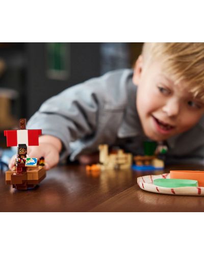 Constructor LEGO Minecraft - Călătorie pe corabia de pirați (21259) - 7