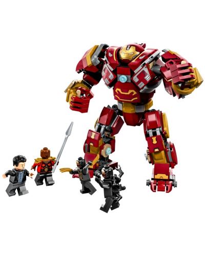 Constructor LEGO Marvel - Hulkbuster: Bătălia de la Wakanda (76247) - 2