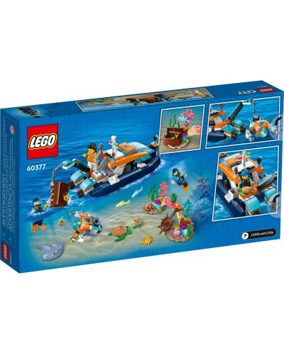 Constructor LEGO City Constructor - Barcă de scufundări de cercetare (60377) - 8