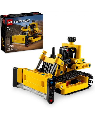 Constructor LEGO Technic - Buldozer greu (42163) - 7