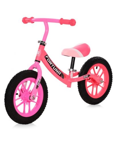 Bicicleta de echilibru Lorelli - Fortuna Air,  cu jante iluminate, roz - 1