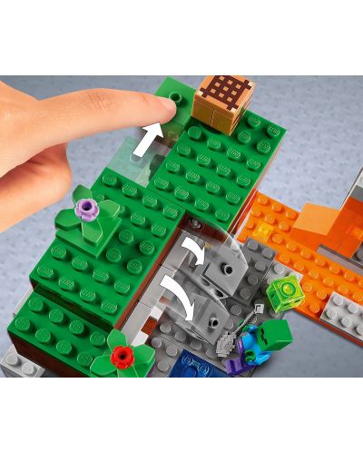 Set de construit Lego Minecraft - Mina parasita (21166) - 7