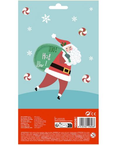 Stickere volumetrice de Crăciun Apli Kids - Crăciun gustoas, 27 buc. - 2