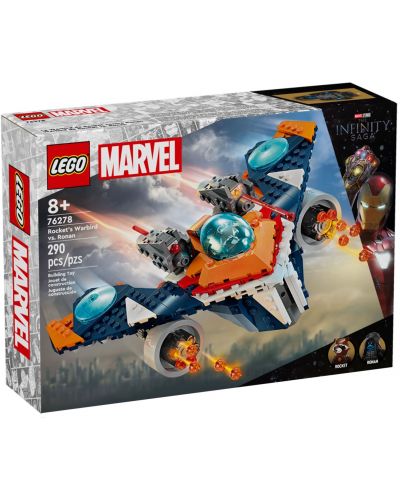 Constructor LEGO Marvel Super Heroes -Nava Warbird a lui Rocket împotriva lui Ronan (76278) - 1