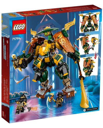 Constructor LEGO Ninjago - Roboții lui Lloyd și Arin(71794) - 7