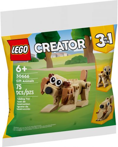 Constructor LEGO Creator 3 în 1 - Animale (30666) - 1