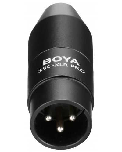 Adaptor Boya - 35C-XLR-PRO, TRS /XLR, negru - 2