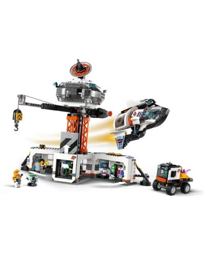 Constructor LEGO City - Baza spațială și locul de rachete (60434) - 4