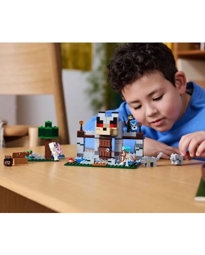 Constructor LEGO Minecraft - Fortăreața lupilor (21261)  - 5