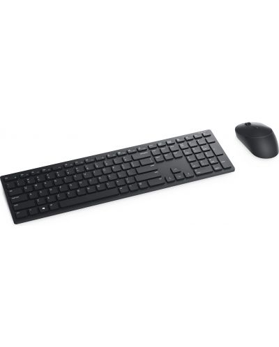 Set tastatura si mouse wireless Dell Pro - KM5221W, negru - 1