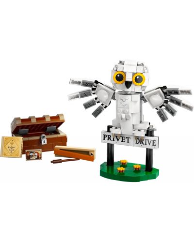 Constructor LEGO Harry Potter - Hedwig la Privet Drive 4 (76425) - 2