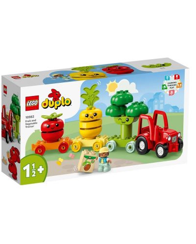 Constructor LEGO Duplo - Tractor pentru fructe și legume - 1