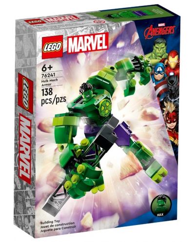 Constructor LEGO Marvel Super Heroes - Armura lui Hulk 76241) - 1