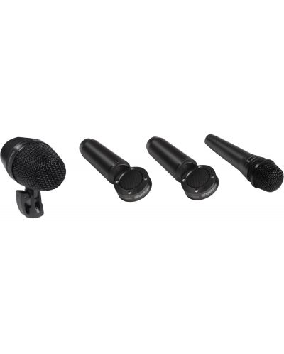 Set de microfoane pentru instrumente Shure - PGASTUDIOKIT4, negru - 2