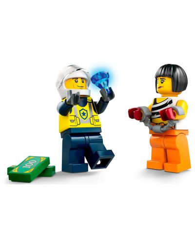 Constructor LEGO City - Urmărire cu mașina de poliție (60415) - 5