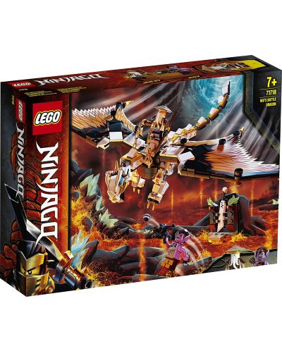 LEGO® NINJAGO™ 71718 - Dragonul de lupta al lui Wu - 1