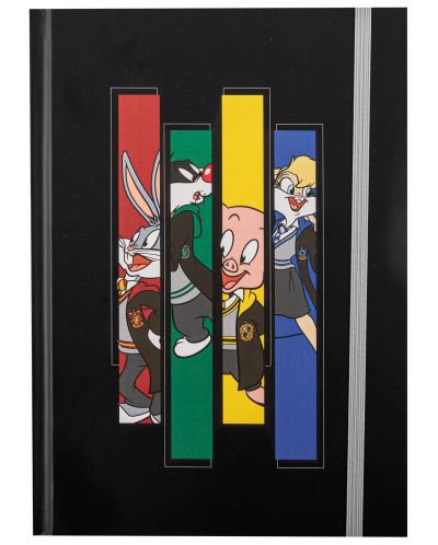 Set caiet cu pix CineReplicas: Looney Tunes - Looney Tunes at Hogwarts (WB 100th) - 2