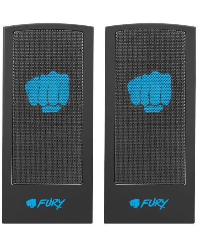 Sistem audio Fury - Speaker, 2 броя, 2.0, negru - 2