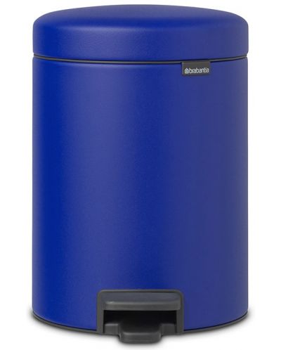 Coș de gunoi Brabantia - NewIcon, 5 l, Mineral Powerful Blue	 - 1