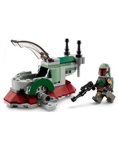 Constructor LEGO Star Wars - Nava lui Boba Fett, Microfighter (75344) - 5