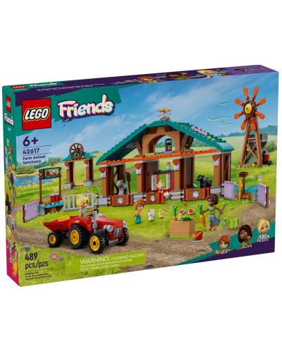 Constructor LEGO Friends - Adăpost pentru animale de fermă (42617) - 1