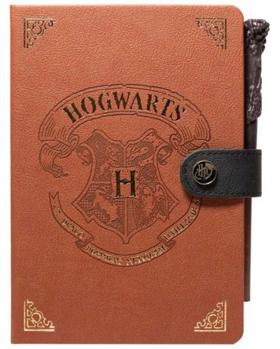 Set agendă și pix Erik Movies: Harry Potter - Hogwarts, format A5 - 1