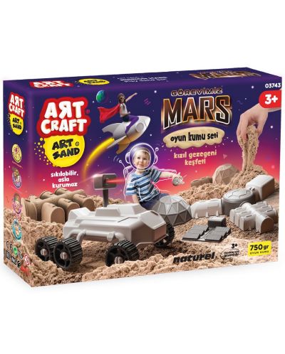 Set de nisip cinetic Art Craft - Marte  - 1