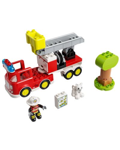 LEGO Duplo Town - Camion de pompieri cu sunete (10969) - 2