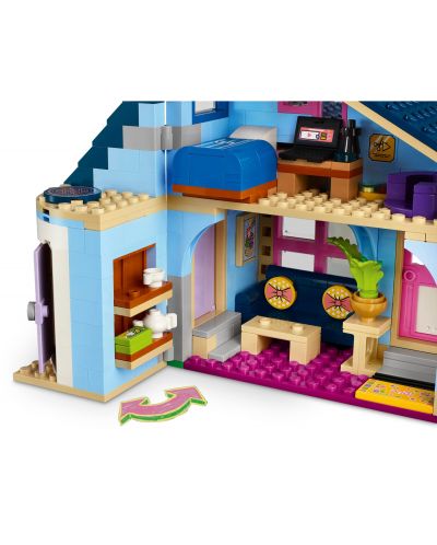 Constructor LEGO Friends - Casele familiei lui Ollie și Paisley (42620) - 4