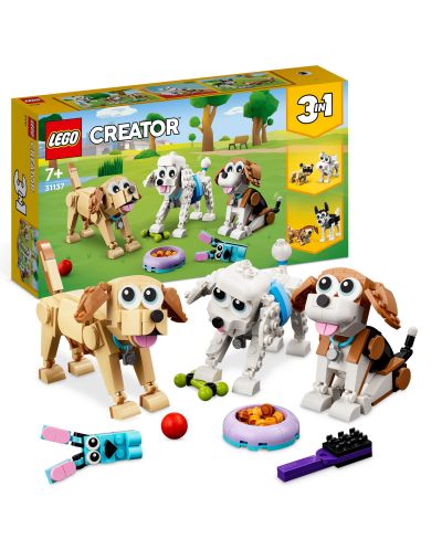 Constructor LEGO Creator - Câini drăguți (31137) - 2