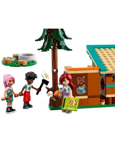 Constructor  LEGO Friends - Cabane confortabile în tabăra de aventuri (42624) - 5