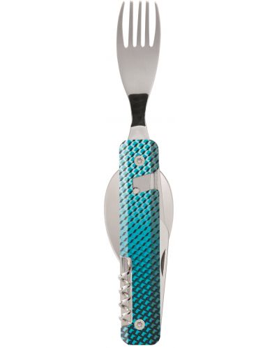 Set de cină Akinod - Multifunction Cutlery 13H25, Blue Mosaic - 6