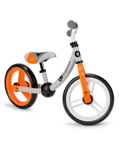 Bicicleta de balans KinderKraft - 2Way Next 2021, Portocalie - 2