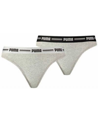 Set de bikini pentru femei Puma - Hang, 2 buc., gri - 1