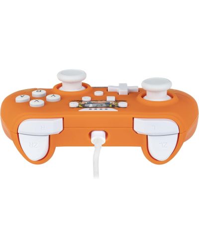 Controler Konix pentru Nintendo Switch/PC, cu fir, Naruto, portocaliu - 2