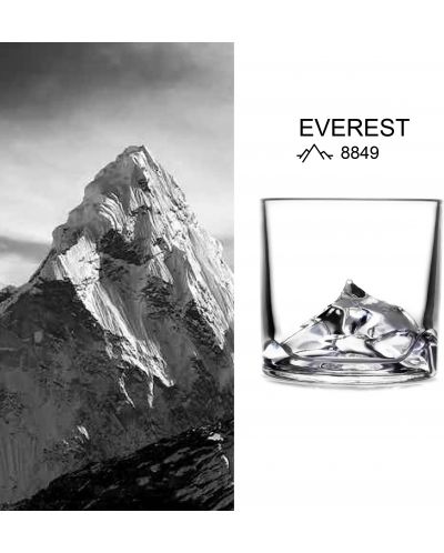 Set 2 pahare de whisky Liiton - Everest, 270 ml - 5