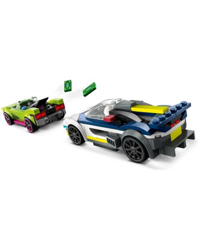 Constructor LEGO City - Urmărire cu mașina de poliție (60415) - 4