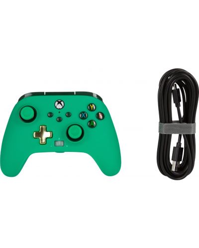 Controller cu fir PowerA - Enhanced, pentru Xbox One/Series X/S, Green - 4
