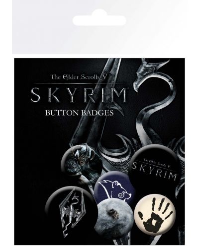 Set insigne GB eye Games: Skyrim - Key Art - 1