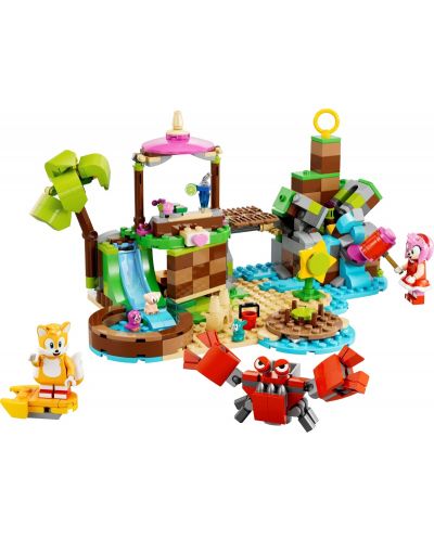 Constructor LEGO Sonic - Insula de salvare a animalelor a lui Amy (76992) - 2