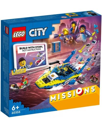 Constructor Lego City - Misiuni ale detectivilor politiei apelor (60355) - 1