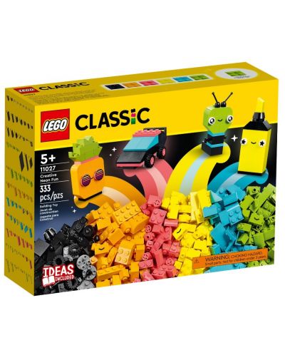 LEGO Classic - Distracție creativă cu neon (11027) - 1