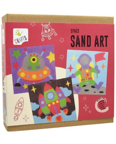 Set de desen cu nisip colorat Andreu toys - Cosmos - 1