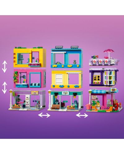 Constructor Lego Friends - Cladirea de pe Strada principala (41704) - 2