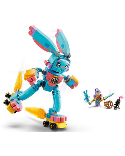 Constructor LEGO DreamZzz - Izzy și iepurașul Bunchu (71453) - 4
