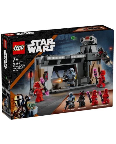 Constructor  LEGO Star Wars - Lupta dintre Paz Vizsl și Moff Gideon (75386) - 1