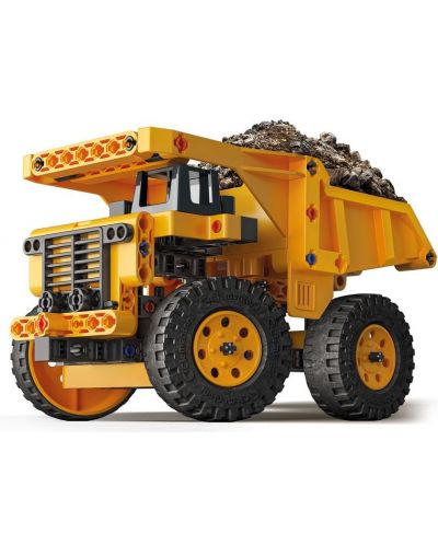 Constructor Clementoni Mechanics - Camion basculant, 150 de piese - 2